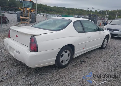 2002 Chevrolet Monte Carlo Ss из США, поврежденный, VIN 2G1WX15K729376587